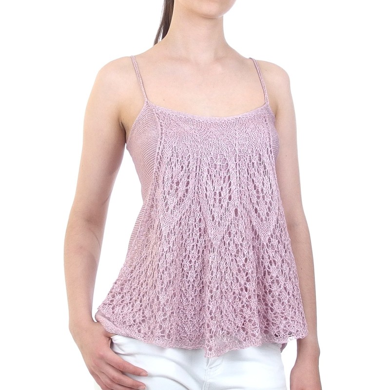 Потник с отворен гръб и дантела - Merinossa