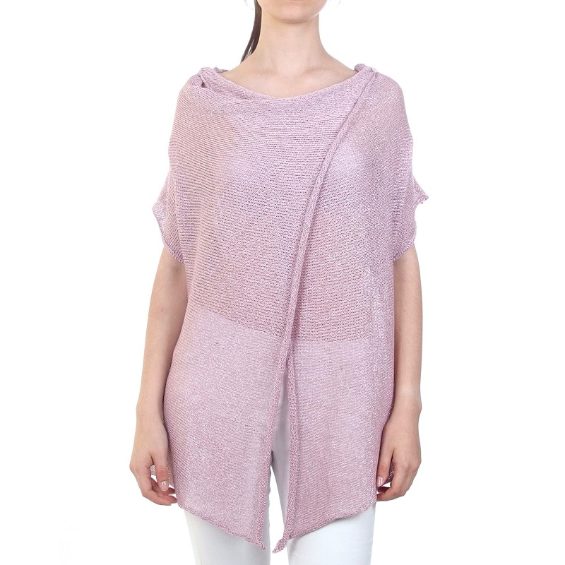 Offene Wickelstrickjacke - Merinossa