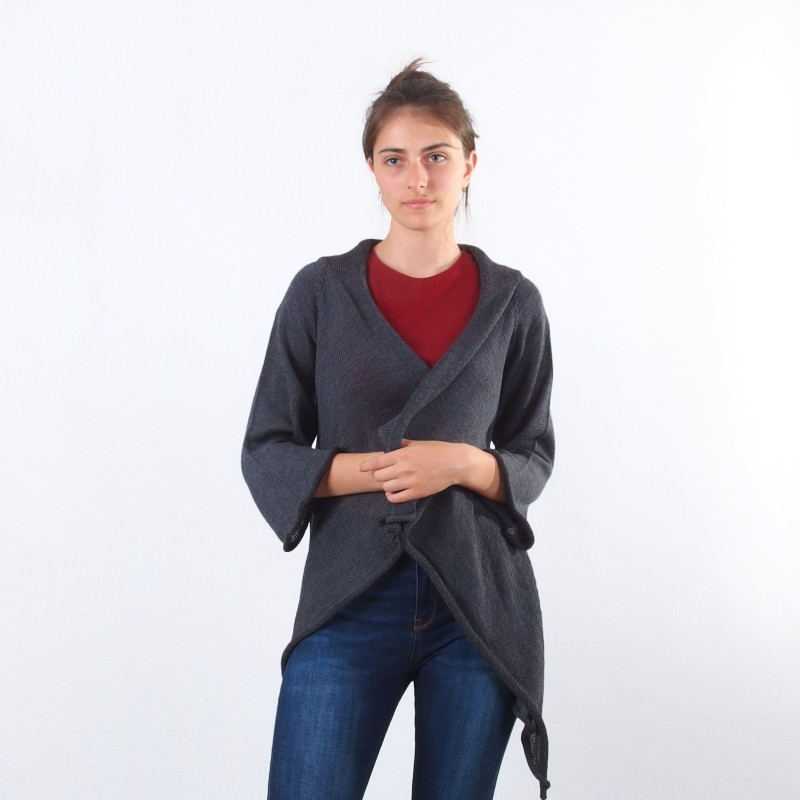Open Front Merino Cardigan - Merinossa