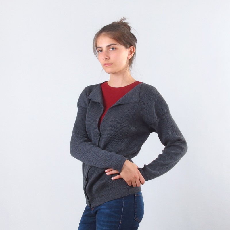 Merino Button Up Strickjacke - Merinossa