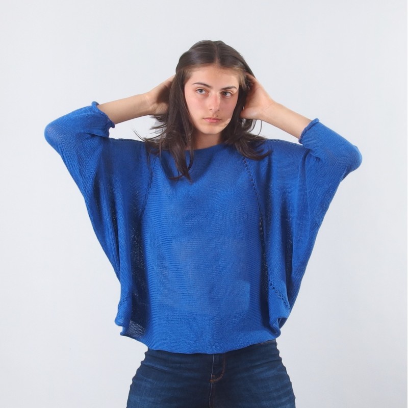 Merino Batwing Oversized Sweater - Merinossa