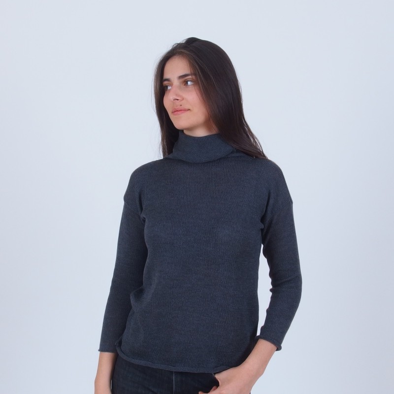 Merino Turtleneck Pullover - Merinossa