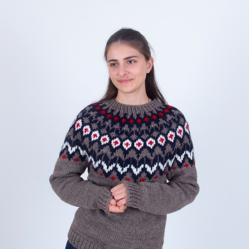 Icelandic Alpaca Wool Sweater - Merinossa