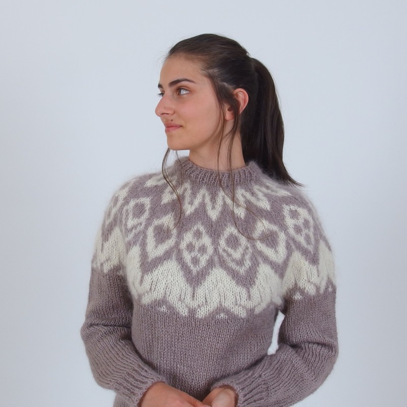 Fluffy Icelandic Sweater - Merinossa
