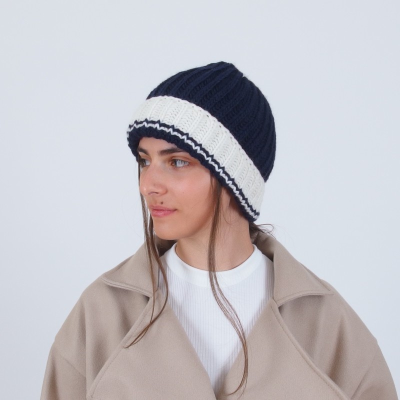 Дамска зимна шапка от алпака и мерино - Merinossa